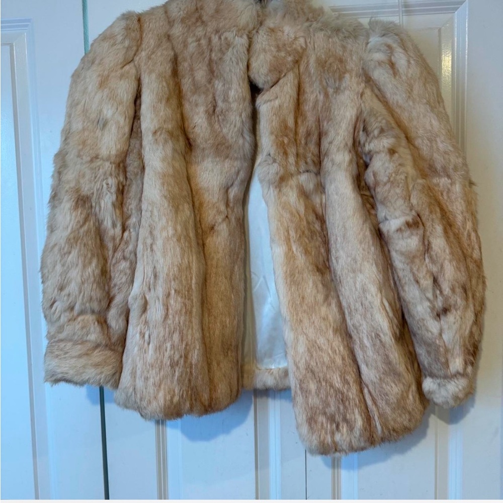 Real White Fur Coat